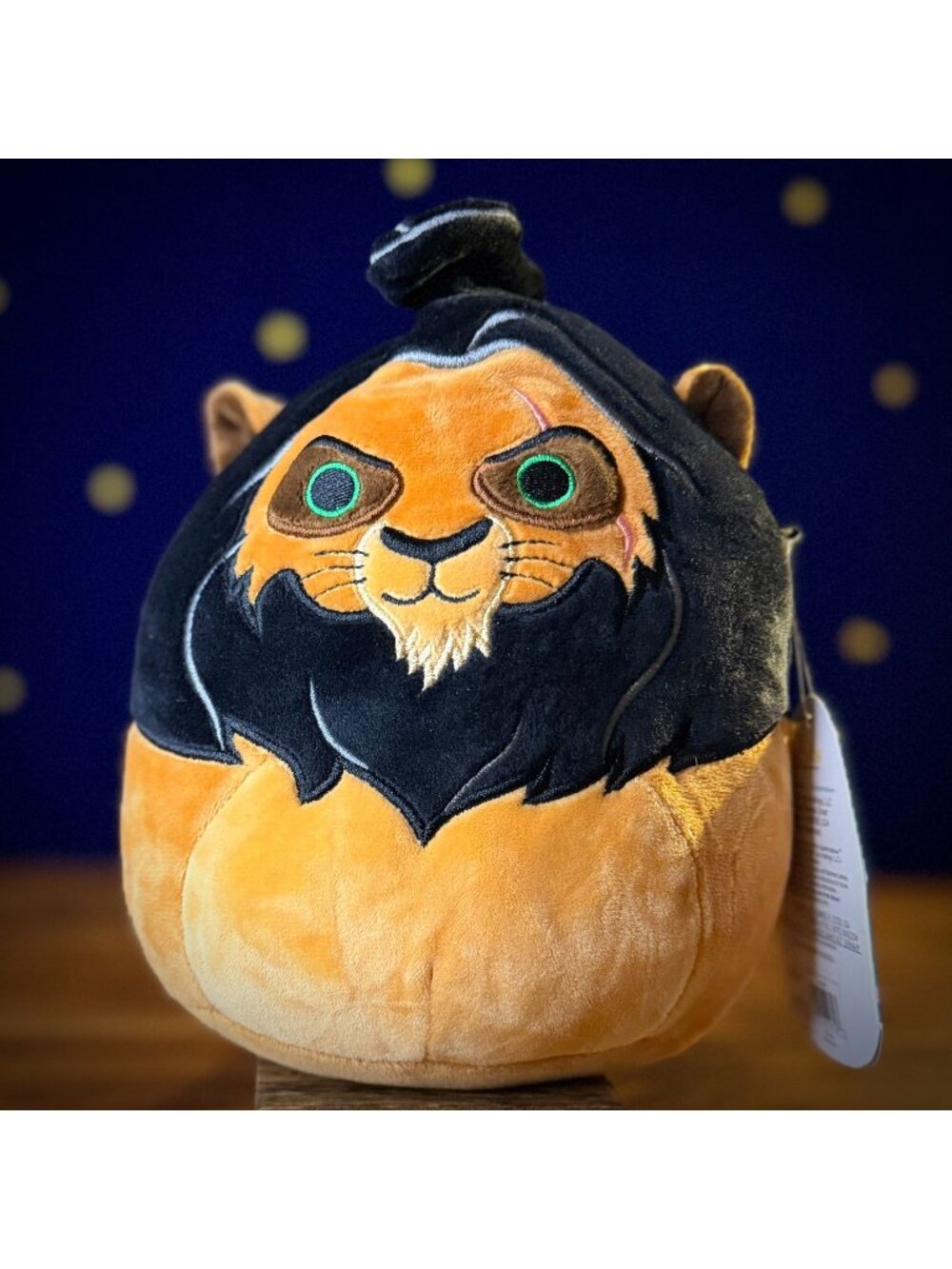 NWT Squishmallows Disney Scar Plush | The Lion King
